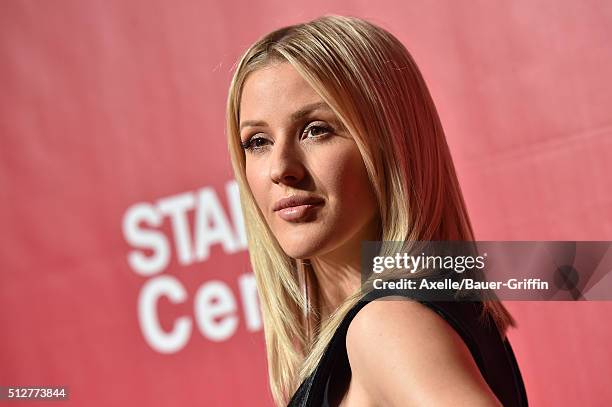 Singer Ellie Goulding arrives at the 2016 MusiCares Person of the Year honoring Lionel Richie at Los Angeles Convention Center on February 13, 2016...