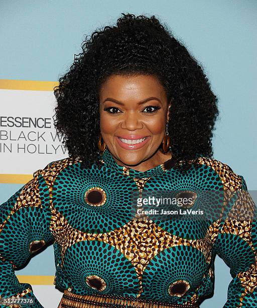 Actress Yvette Nicole Brown attends the Essence 9th annual Black Women In Hollywood event at the Beverly Wilshire Four Seasons Hotel on February 25,...