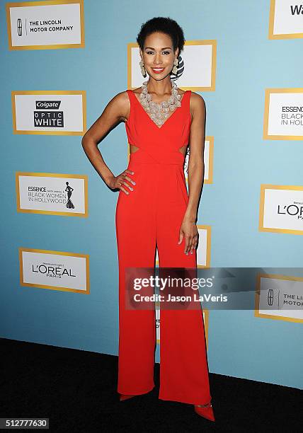 Katie Rost attends the Essence 9th annual Black Women In Hollywood event at the Beverly Wilshire Four Seasons Hotel on February 25, 2016 in Beverly...