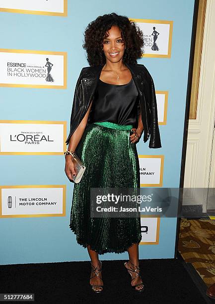 Mara Brock Akil attends the Essence 9th annual Black Women In Hollywood event at the Beverly Wilshire Four Seasons Hotel on February 25, 2016 in...