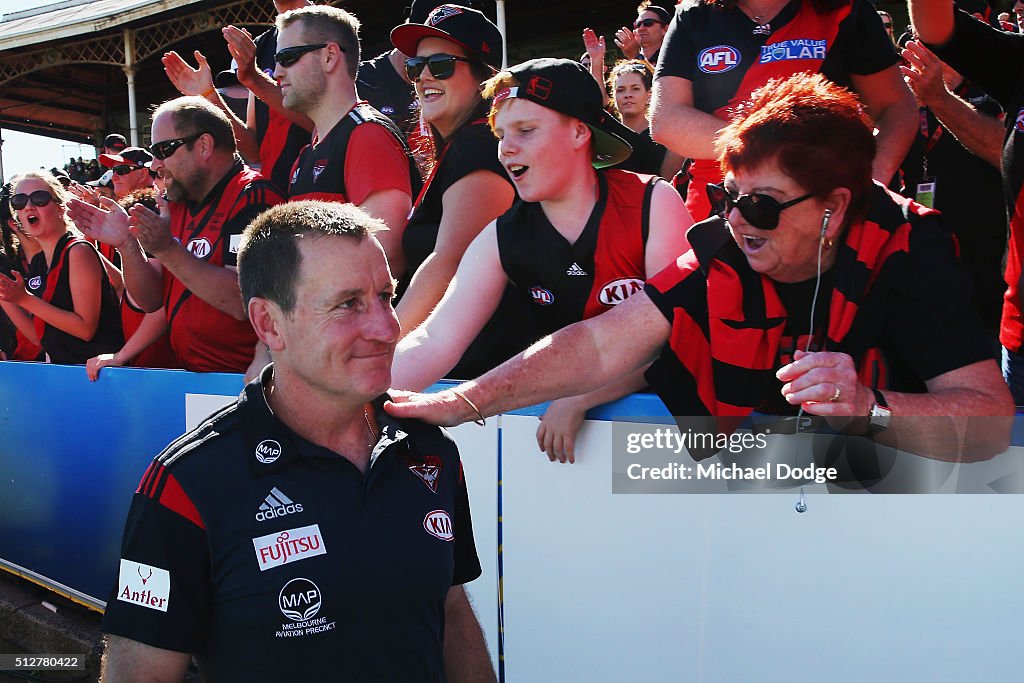 Carlton v Essendon - 2016 AFL NAB Challenge