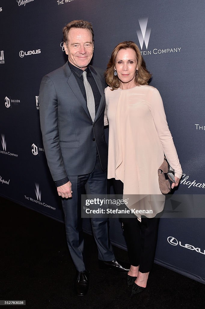 Weinstein Company Pre-Oscar Dinner Presented In Partnership With Chopard, DeLeon, FIJI Water, And Lexus At The Montage, Marchesa Ballroom - Red Carpet