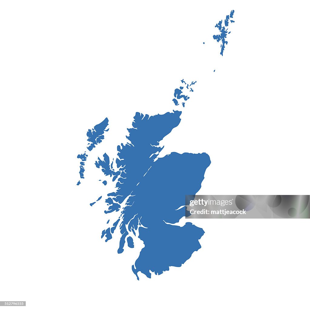 Scotland map
