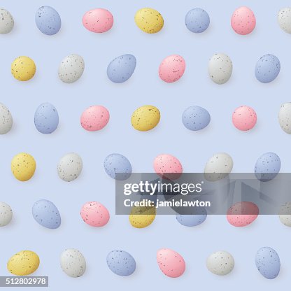 Mini Easter Eggs - Seamless Pattern Mini Easter Eggs - Seamless Pattern