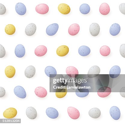 Mini Easter Eggs - Seamless Pattern Mini Easter Eggs - Seamless Pattern