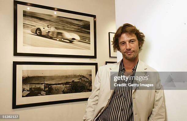 Jamiroquai front man and car enthusiast Jay Kay, selects images in his capacity as curator of TAG Heuer's "40 Years Of Legend" exhibition at the...