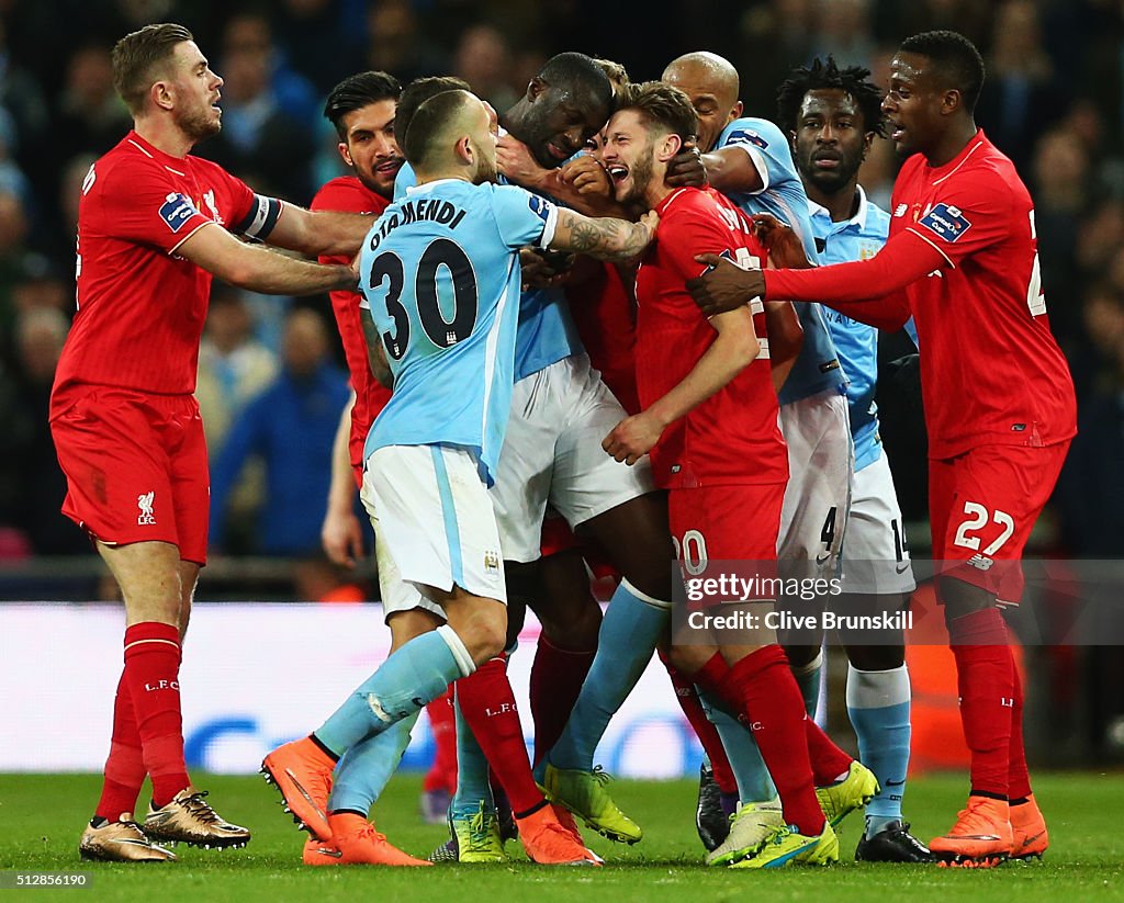 Liverpool v Manchester City - Capital One Cup Final