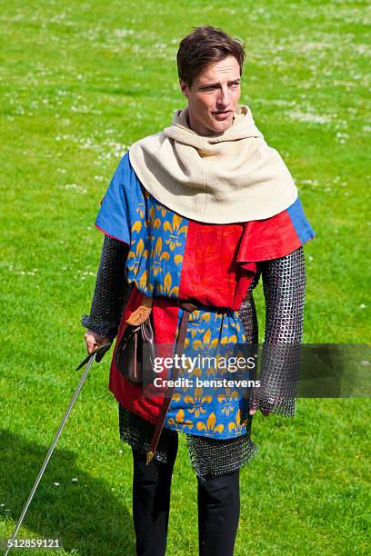 medieval knight - benstevens stock pictures, royalty-free photos & images