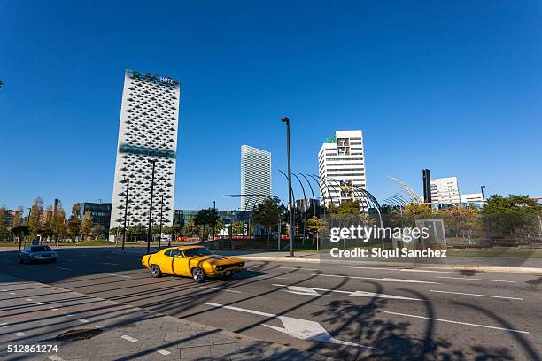 barcelona - fira de barcelona stock pictures, royalty-free photos & images