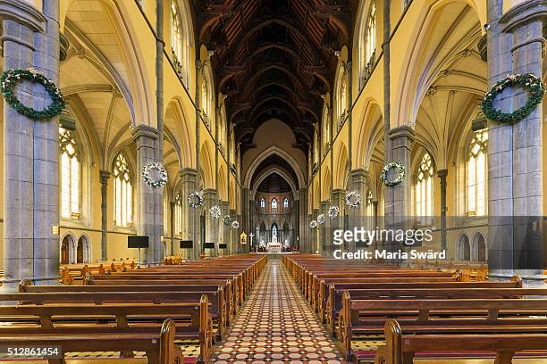 melbourne - st patrick's cathedral - 1939 photos et images de collection