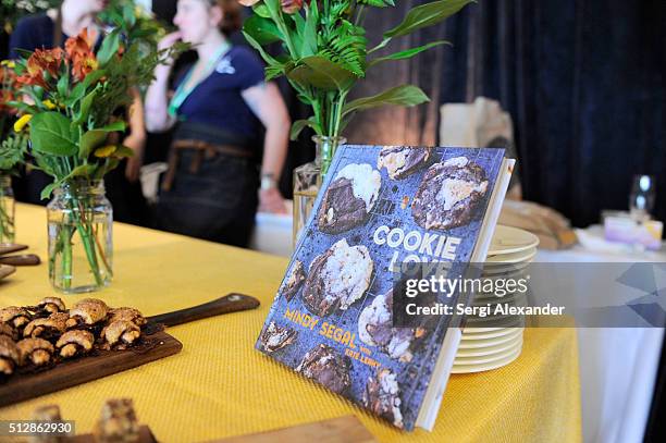 Cookie Love" on display at the Southern Kitchen Brunch Hosted By Trisha Yearwood - Part of The NYT Cooking Series during 2016 Food Network & Cooking...