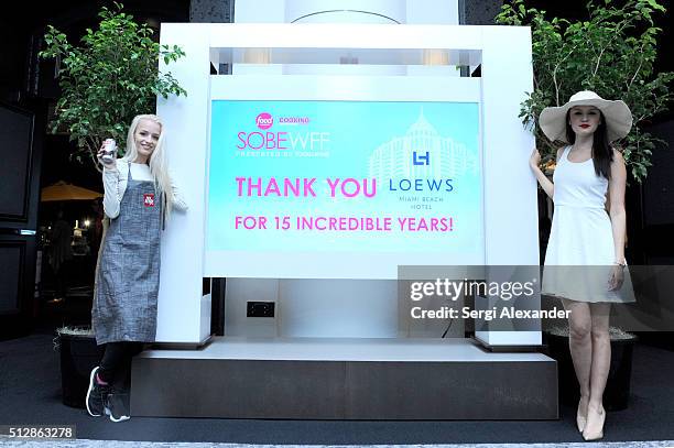 Illy caffe on display at the Southern Kitchen Brunch Hosted By Trisha Yearwood - Part of The NYT Cooking Series during 2016 Food Network & Cooking...