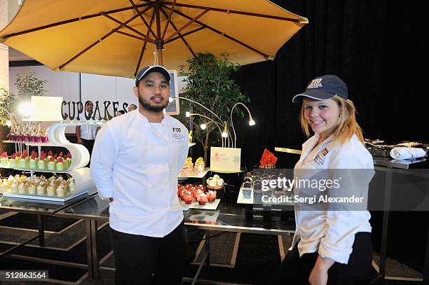Students pose at the Southern Kitchen Brunch Hosted By Trisha Yearwood - Part of The NYT Cooking Series during 2016 Food Network & Cooking Channel...