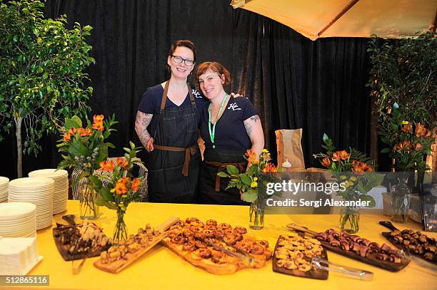 Mindy Segal attend the Southern Kitchen Brunch Hosted By Trisha Yearwood - Part of The NYT Cooking Series during 2016 Food Network & Cooking Channel...