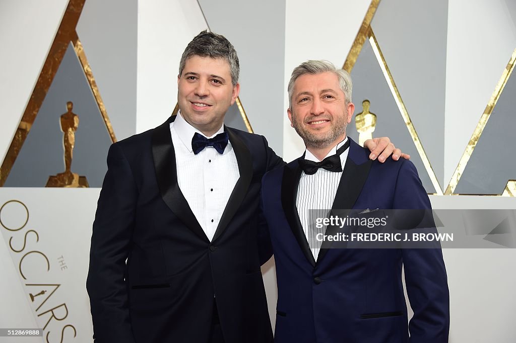 US-OSCARS-ARRIVALS