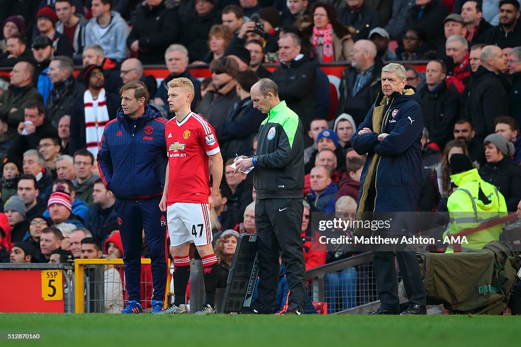 Manchester United v Arsenal - Premier League