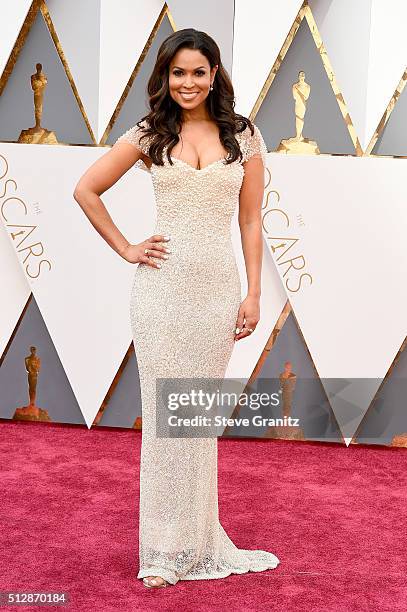 Personality Tracey E. Edmonds attends the 88th Annual Academy Awards at Hollywood & Highland Center on February 28, 2016 in Hollywood, California.