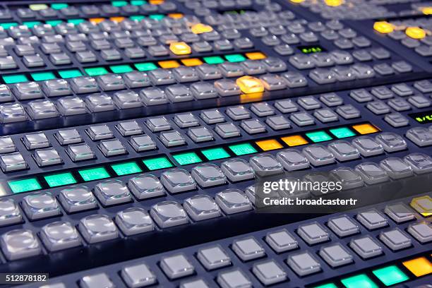 video mixer - equalizer bars stock pictures, royalty-free photos & images