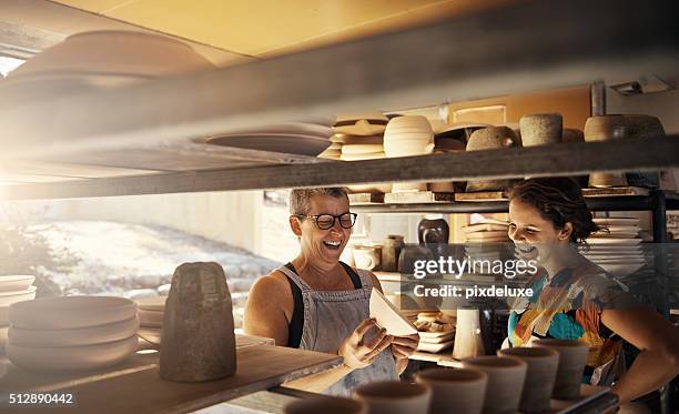 your smile is your logo - shop owner bildbanksfoton och bilder