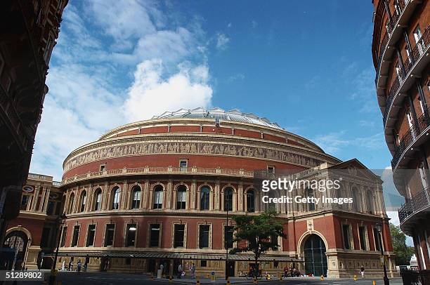 General view of the Royal Albert Hall ahead of this evening's "Proms In The Park" on final day of the 110th season of the BBC Proms 2004, at the...