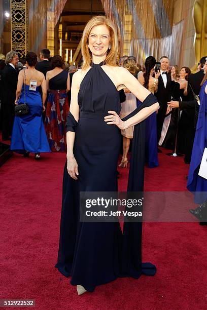 Dawn Hudson attends the 88th Annual Academy Awards at Hollywood & Highland Center on February 28, 2016 in Hollywood, California.