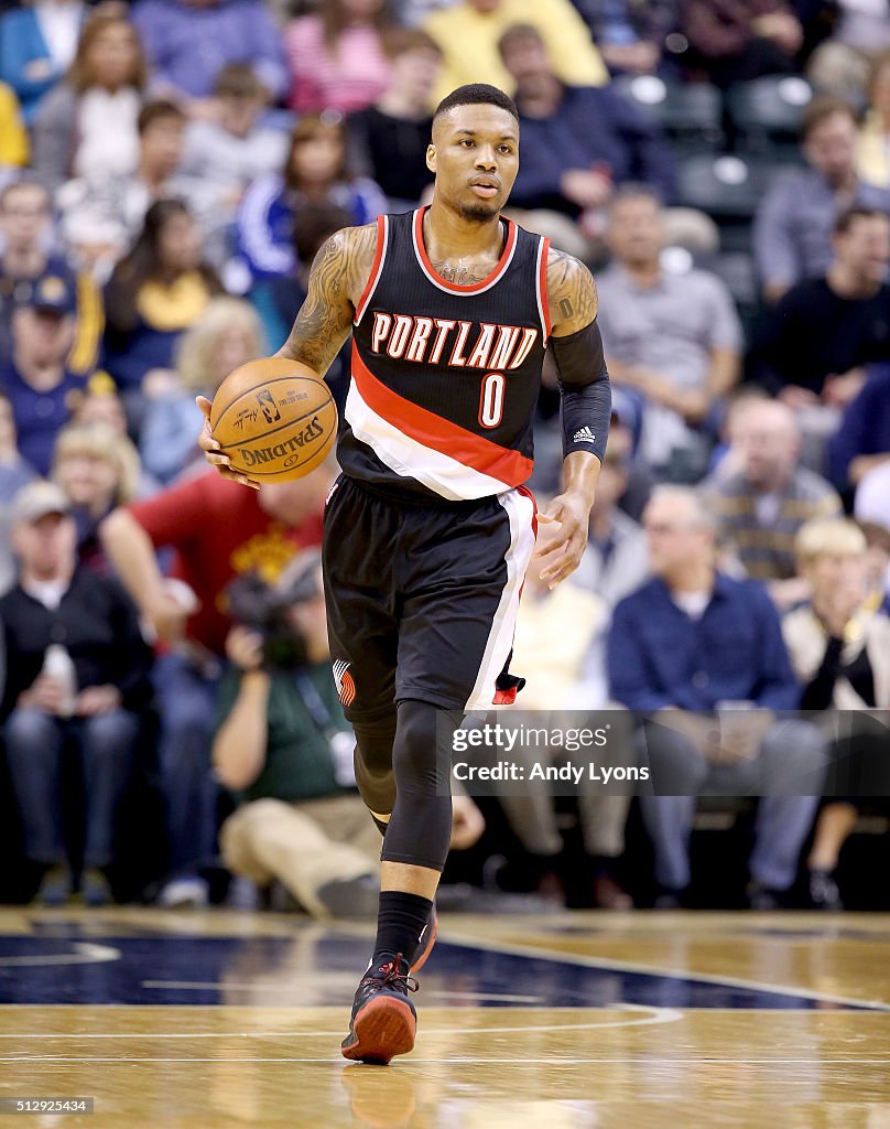 Portland Trail Blazers v Indiana Pacers