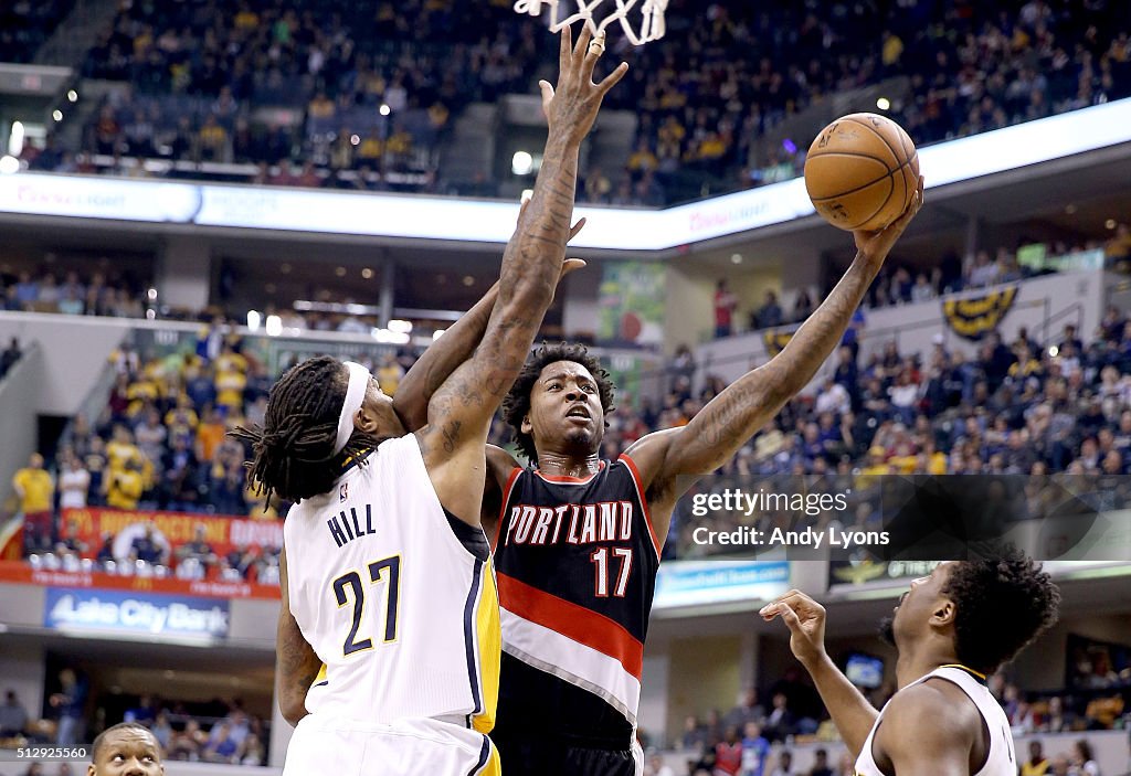 Portland Trail Blazers v Indiana Pacers