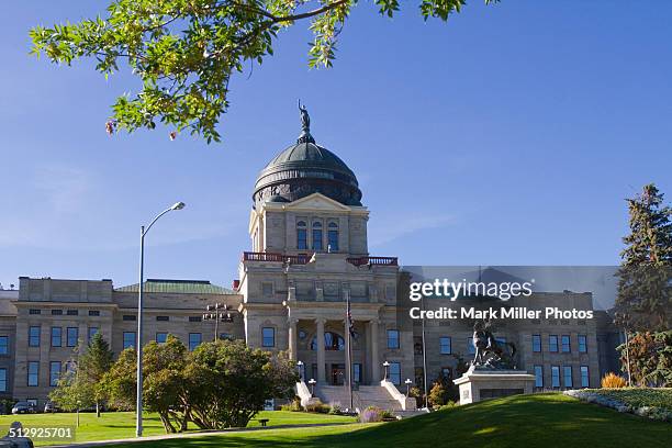 usa, montana, helena, capitol building - helena montana 個照片及圖片檔