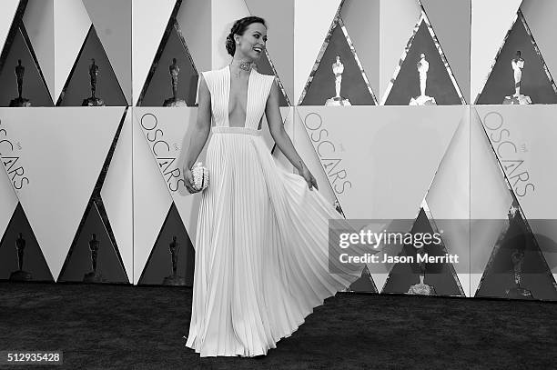 Actress Olivia Wilde attends the 88th Annual Academy Awards at Hollywood & Highland Center on February 28, 2016 in Hollywood, California.