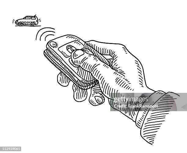 Remote Control Colored Drawing Remote Control Drawing