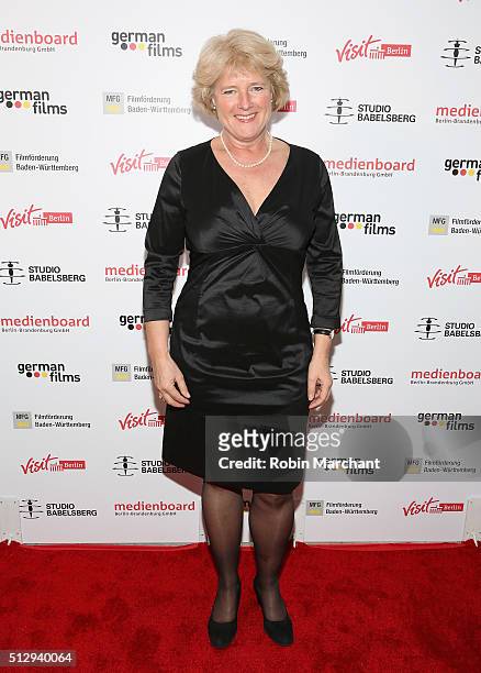 Minister Monika Grutters attends Studio Babelsberg Oscars Screening Reception on February 28, 2016 in Los Angeles, California.