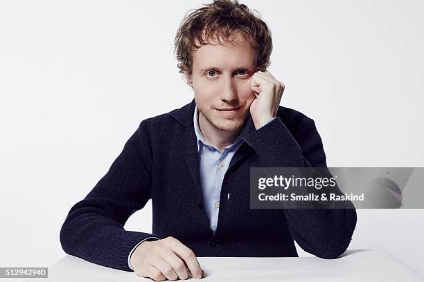 Director Laszlo Nemes poses for a portrait at the 2016 Film Independent Spirit Awards on February 27, 2016 in Santa Monica, California.