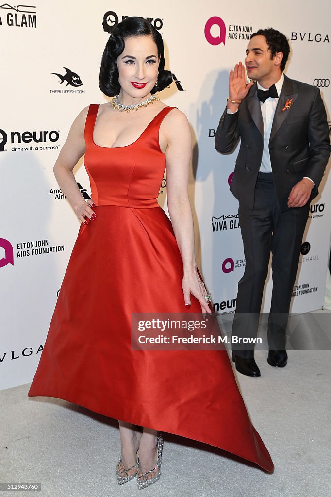 24th Annual Elton John AIDS Foundation's Oscar Viewing Party - Arrivals