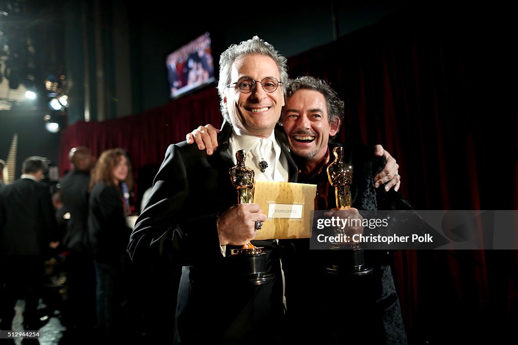 88th Annual Academy Awards - Backstage And Audience
