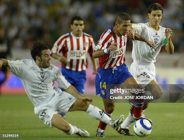 Albacete's Alvaro rubio (R) and Paco Pen Albacete's Alvaro rubio (R) and Paco Pen