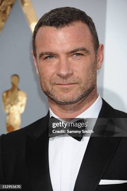 Actor Liev Schreiber attends the 88th Annual Academy Awards at Hollywood & Highland Center on February 28, 2016 in Hollywood, California.