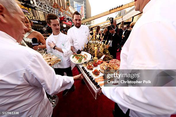 Wolfgang Puck attends the 88th Annual Academy Awards at Hollywood & Highland Center on February 28, 2016 in Hollywood, California.