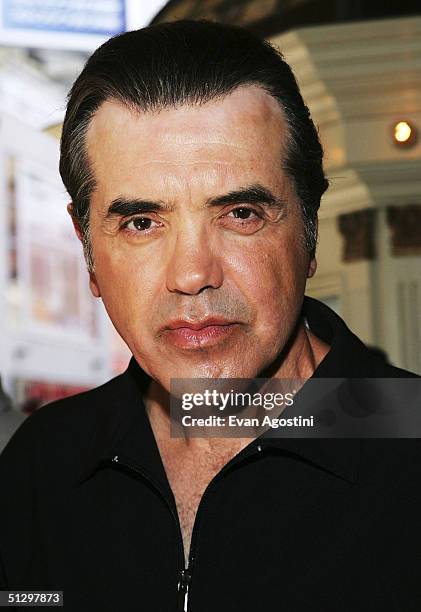 Actor/director Chazz Palminteri attends a special screening of his film "Noel" at the the Elgin Theatre during the 2004 Toronto International Film...