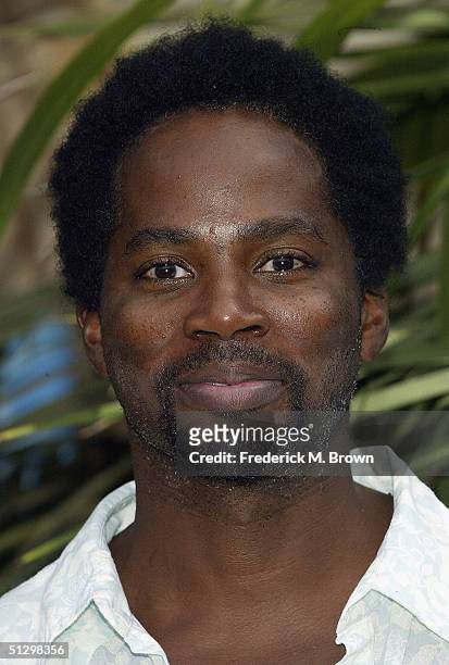 Actor Harold Perrineau attends the ABC Primetime Preview Weekend 2004 at Disneyland on September 12, 2004 in Anaheim, California. .