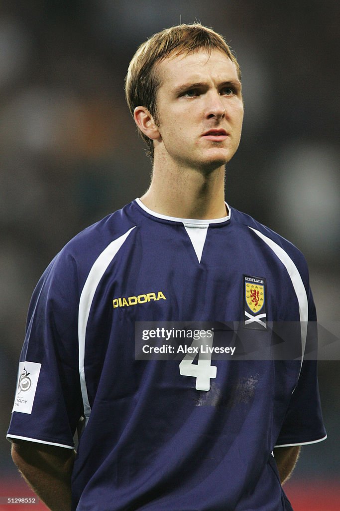 Andy Webster of Scotland