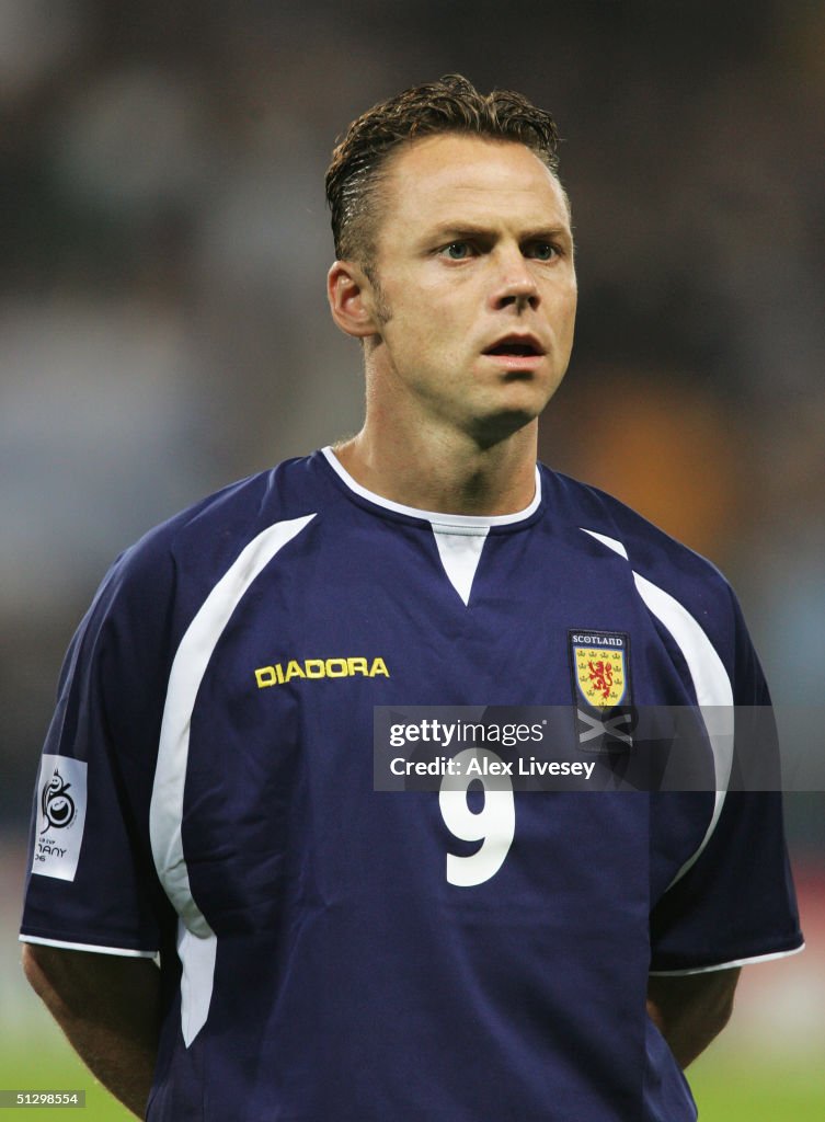 Paul Dickov of Scotland