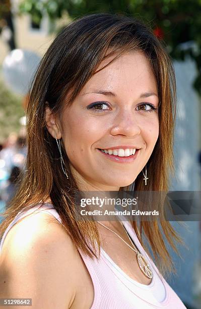 Actress Rachel Boston attends the W Hollywood Yard Sale Preview Brunch on September 12, 2004 at a private residence in Los Angeles, California. The...