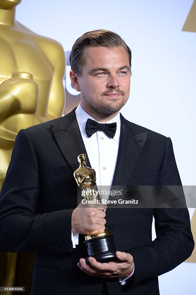 88th Annual Academy Awards - Press Room