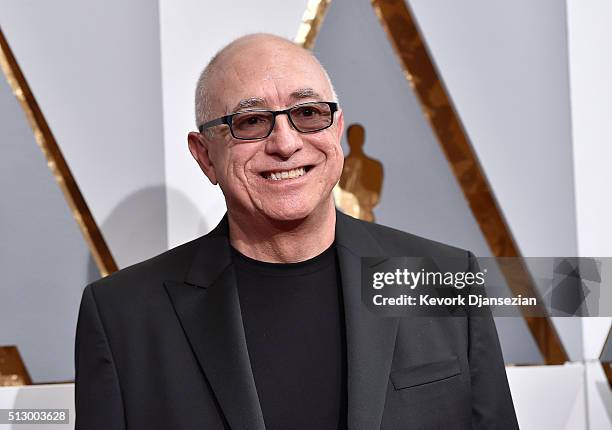 Sound mixer Randy Thom attends the 88th Annual Academy Awards at Hollywood & Highland Center on February 28, 2016 in Hollywood, California.