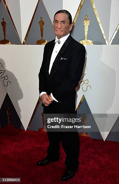 Actor Duane Howard attends the 88th Annual Academy Awards at Hollywood & Highland Center on February 28, 2016 in Hollywood, California.