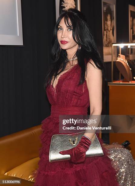 Demet Oger attends Bulgari at the 24th Annual Elton John AIDS Foundation's Oscar Viewing Party at The City of West Hollywood Park on February 28,...