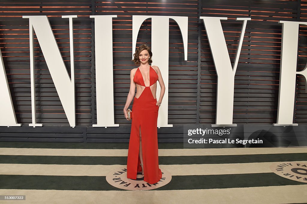 2016 Vanity Fair Oscar Party Hosted By Graydon Carter - Arrivals