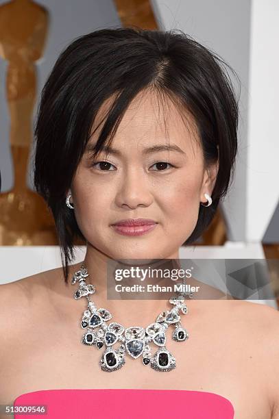 Producer Rosa Tran attends the 88th Annual Academy Awards at Hollywood & Highland Center on February 28, 2016 in Hollywood, California.