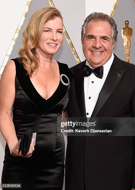 Ann Gianopulos and Jim Gianopulos attend the 88th Annual Academy Awards at Hollywood & Highland Center on February 28, 2016 in Hollywood, California.