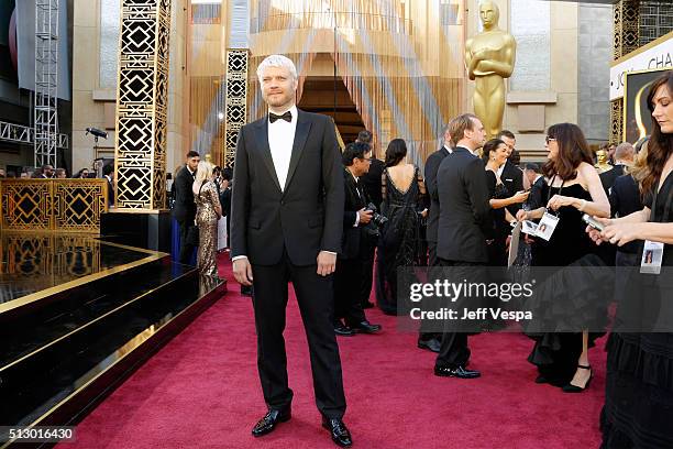 Filmmaker Tobias Lindholm attends the 88th Annual Academy Awards at Hollywood & Highland Center on February 28, 2016 in Hollywood, California.